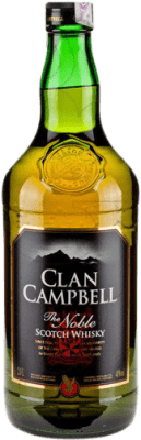 42,95 € Envoi gratuit | Whisky Blend Clan Campbell Royaume-Uni Bouteille Spéciale 2 L