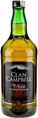 29,95 € Spedizione Gratuita | Whisky Blended Clan Campbell Regno Unito Bottiglia Speciale 2 L