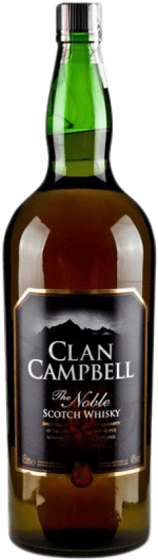 132,95 € Envoi gratuit | Whisky Blend Clan Campbell Royaume-Uni Bouteille Réhoboram 4,5 L