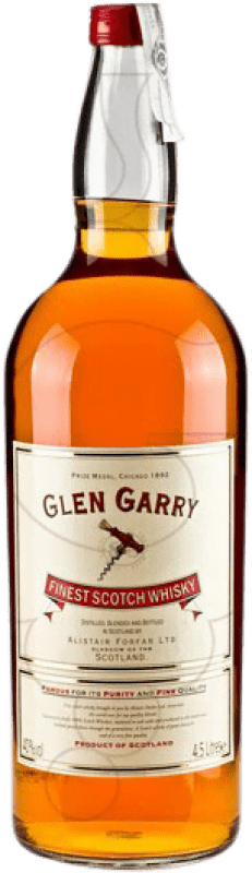 24,95 € Envio grátis | Whisky Blended Glen Garry Reino Unido Garrafa Magnum 1,5 L