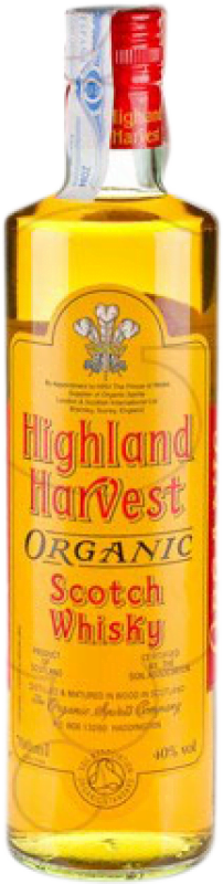 27,95 € Free Shipping | Whisky Blended Highland Harvest Organic United Kingdom Bottle 70 cl