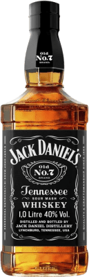 33,95 € 免费送货 | 波本威士忌 Jack Daniel's Old Nº 7 美国 1 L
