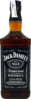 59,95 € 送料無料 | バーボンウイスキー Jack Daniel's Old Nº 7 アメリカ スペシャルボトル 1,75 L