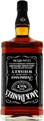 57,95 € Spedizione Gratuita | Whisky Bourbon Jack Daniel's Old No.7 stati Uniti Bottiglia Speciale 1,5 L