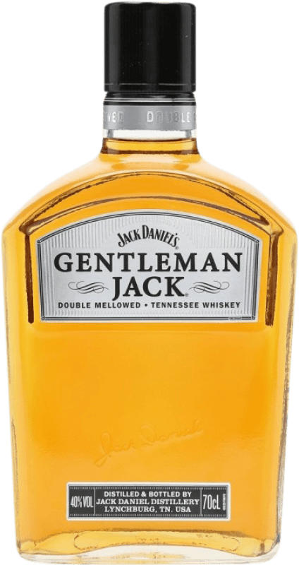 46,95 € Envío gratis | Whisky Bourbon Jack Daniel's Gentleman Jack Reserva Estados Unidos Botella 1 L