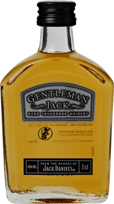 6,95 € Бесплатная доставка | Бурбон Jack Daniel's Gentleman Jack Резерва Соединенные Штаты Мини-бутылка 5 cl