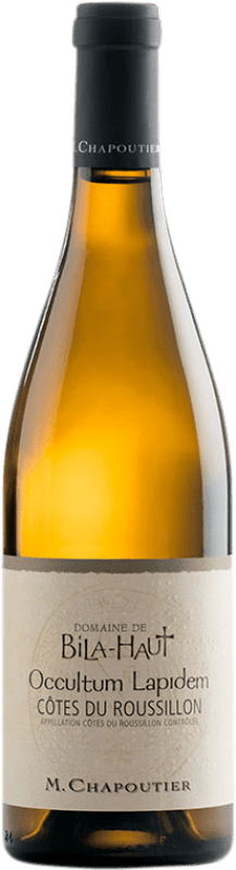 42,95 € Envoi gratuit | Vin blanc Michel Chapoutier Domaine Bila-Haut Occultum Lapidem Blanco Crianza A.O.C. Côtes du Roussillon Languedoc France Grenache Blanc, Grenache Gris, Vermentino Biologique Bouteille 75 cl