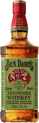 32,95 € Spedizione Gratuita | Whisky Bourbon Jack Daniel's Old Nº 7 Legacy Edizione Limitata Riserva stati Uniti 70 cl