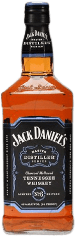 41,95 € Envío gratis | Whisky Bourbon Jack Daniel's Master Distiller Nº6 Reserva Estados Unidos Botella 70 cl