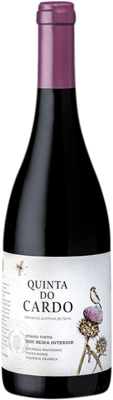 21,95 € Free Shipping | Red wine Quinta do Cardo Red Bio I.G. Beiras Beiras Portugal Touriga Franca, Touriga Nacional, Tinta Roriz Bottle 75 cl