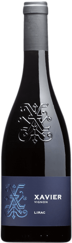 19,95 € Free Shipping | Red wine Xavier Vignon A.O.C. Lirac Languedoc-Roussillon France Syrah, Grenache Bottle 75 cl