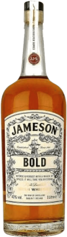 46,95 € Envío gratis | Whisky Blended Jameson Bold Reserva Irlanda Botella 1 L