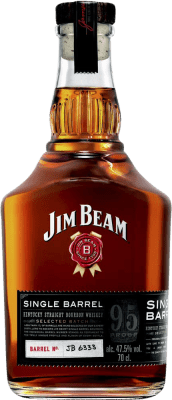 41,95 € Kostenloser Versand | Whiskey Blended Jim Beam Singel Barrel Reserva Vereinigte Staaten Flasche 75 cl