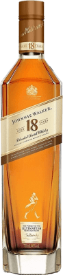 94,95 € Envoi gratuit | Blended Whisky Johnnie Walker Ultimate Platimum Label Réserve Ecosse Royaume-Uni 18 Ans Bouteille 70 cl