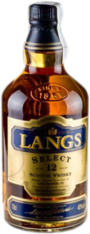 24,95 € Free Shipping | Blended Whisky Langs Selection Reserve — Aged United Kingdom 12 Years 70 cl