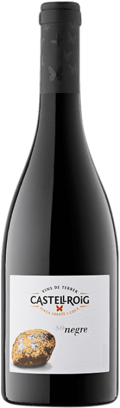 11,95 € Free Shipping | Red Wine Sabaté i Coca Castellroig so Negre Catalonia Spain Tempranillo Eco — Organic Bottle 75 cl