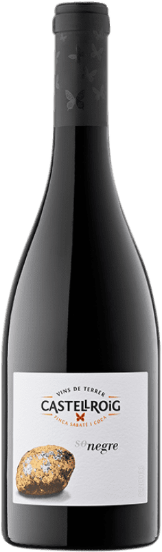 10,95 € Kostenloser Versand | Rotwein Sabaté i Coca Castellroig so Negre Katalonien Spanien Tempranillo Flasche 75 cl