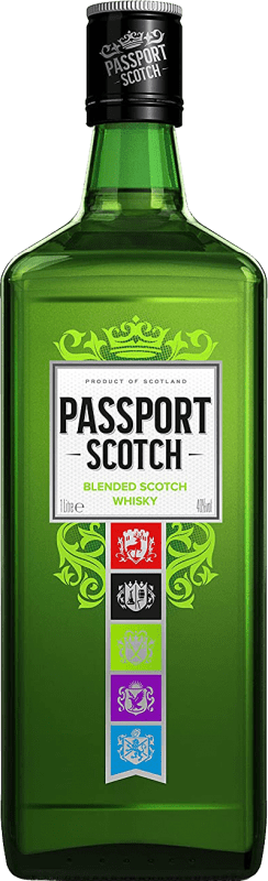 26,95 € Envio grátis | Whisky Blended Passport Scoth Reino Unido Garrafa 1 L