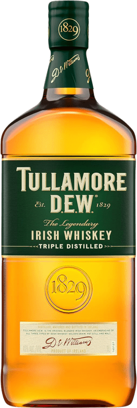 26,95 € Envío gratis | Whisky Blended Tullamore Dew Irlanda Botella 1 L