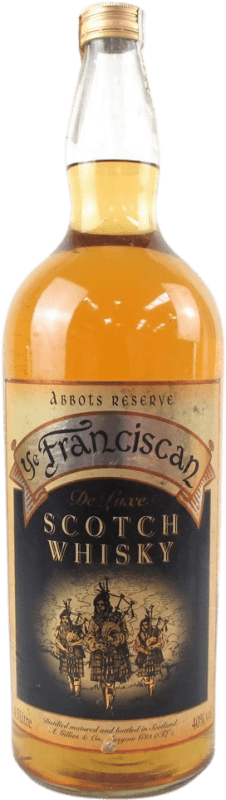62,95 € Envio grátis | Whisky Blended Ye Franciscan Reino Unido Garrafa Réhoboram 4,5 L