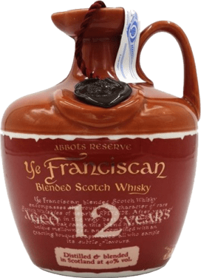 33,95 € Free Shipping | Whisky Blended Ye Franciscan Caneco Reserve United Kingdom 12 Years Bottle 70 cl