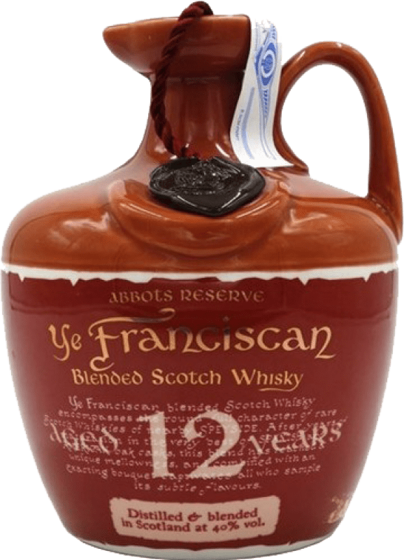 35,95 € Free Shipping | Whisky Blended Ye Franciscan Caneco Reserve United Kingdom 12 Years Bottle 70 cl