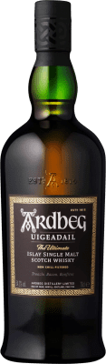 108,95 € Free Shipping | Whisky Single Malt Ardbeg Uigeadail United Kingdom Bottle 70 cl