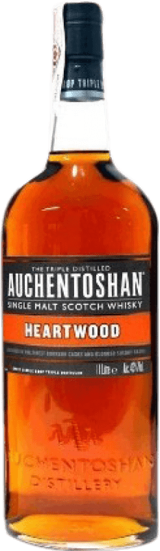 34,95 € 免费送货 | 威士忌单一麦芽威士忌 Auchentoshan Heartwood 英国 瓶子 1 L