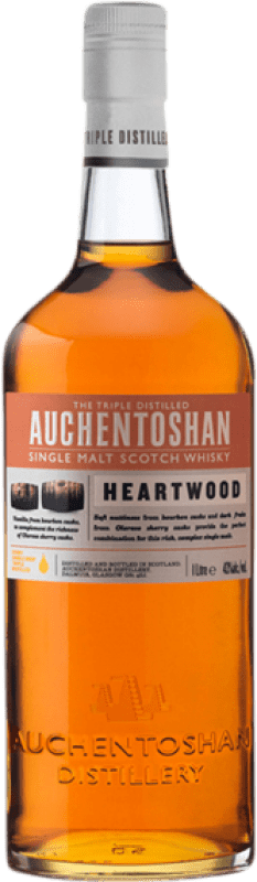 36,95 € 免费送货 | 威士忌单一麦芽威士忌 Auchentoshan Heartwood 英国 瓶子 1 L