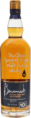 威士忌单一麦芽威士忌 Benromach Speyside 10 岁 70 cl