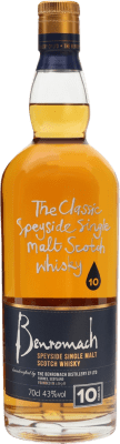 61,95 € Spedizione Gratuita | Whisky Single Malt Benromach Speyside Regno Unito 10 Anni Bottiglia 70 cl