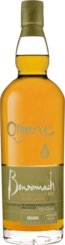 58,95 € 送料無料 | ウイスキーシングルモルト Benromach Speyside Organic イギリス ボトル 70 cl