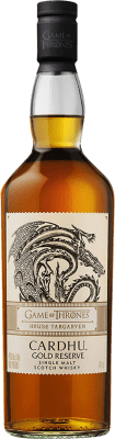 Single Malt Whisky Cardhu Gold House Targaryen Game of Thrones Réserve 70 cl