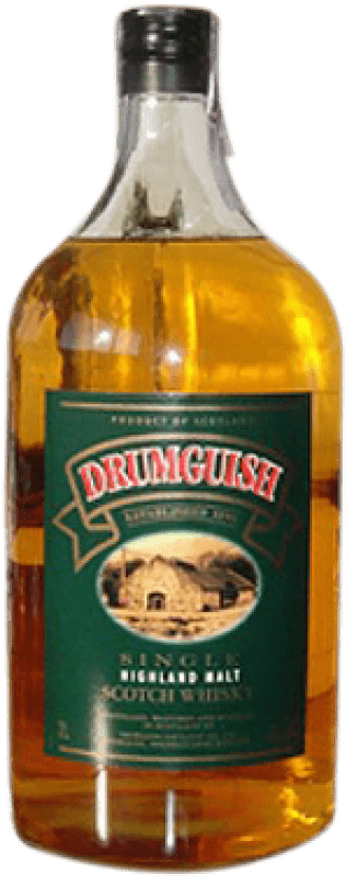 39,95 € Envío gratis | Whisky Single Malt Drumguish Reino Unido Botella Especial 2 L