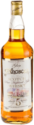 13,95 € Kostenloser Versand | Whiskey Single Malt Glen Franciscan Großbritannien 5 Jahre Flasche 1 L