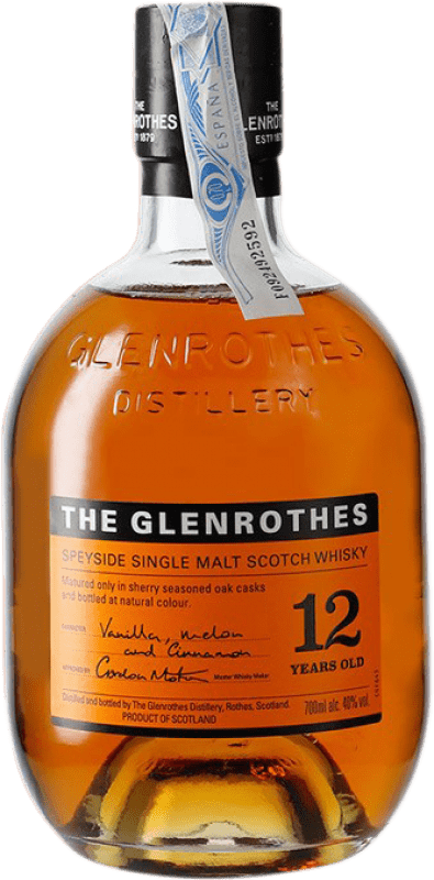 59,95 € Spedizione Gratuita | Whisky Single Malt Glenrothes Speyside Regno Unito 12 Anni 70 cl
