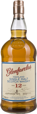 56,95 € Envio grátis | Whisky Single Malt Glenfarclas Reino Unido 12 Anos Garrafa 1 L