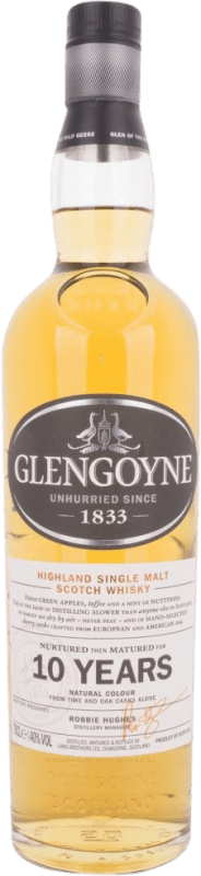 48,95 € Envio grátis | Whisky Single Malt Glengoyne Reino Unido 10 Anos Garrafa 70 cl