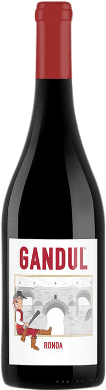 9,95 € Free Shipping | Red wine Málaga Virgen Gandul Ronda D.O. Sierras de Málaga Andalusia Spain Tempranillo, Syrah, Cabernet Sauvignon, Petit Verdot Bottle 75 cl