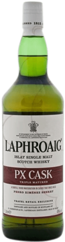 99,95 € Envío gratis | Whisky Single Malt Suntory Laphroaig PX Cask Reino Unido Botella 1 L