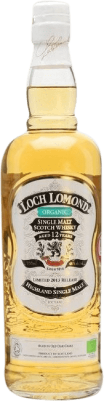 28,95 € Envío gratis | Whisky Single Malt Loch Lomond Organic Reino Unido Botella 70 cl
