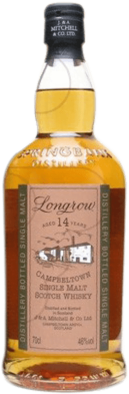 68,95 € Envío gratis | Whisky Single Malt Longrow Reino Unido 14 Años Botella 70 cl