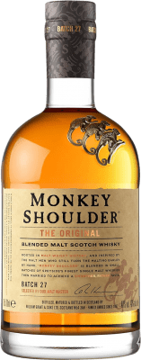 35,95 € Spedizione Gratuita | Whisky Single Malt Grant & Sons Monkey Shoulder Regno Unito Bottiglia 70 cl