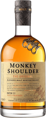 36,95 € Spedizione Gratuita | Whisky Blended Grant & Sons Monkey Shoulder Regno Unito 70 cl
