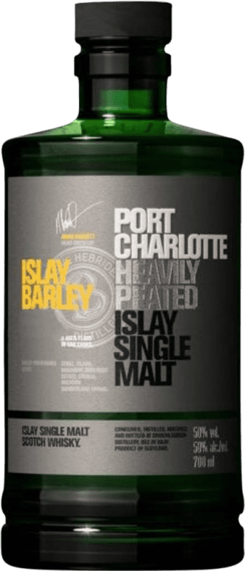 105,95 € Spedizione Gratuita | Whisky Single Malt Bruichladdich Port Charlotte Islay Regno Unito 70 cl Barley — Orzo