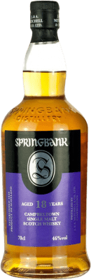 Whisky Single Malt Springbank 18 Años 70 cl