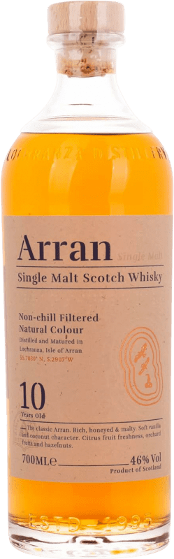 63,95 € Envoi gratuit | Single Malt Whisky Isle Of Arran Royaume-Uni 10 Ans Bouteille 70 cl
