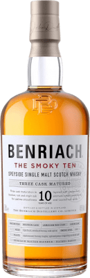 52,95 € 免费送货 | 单一麦芽威士忌 The Benriach Peated — 烟熏 英国 10 岁 70 cl