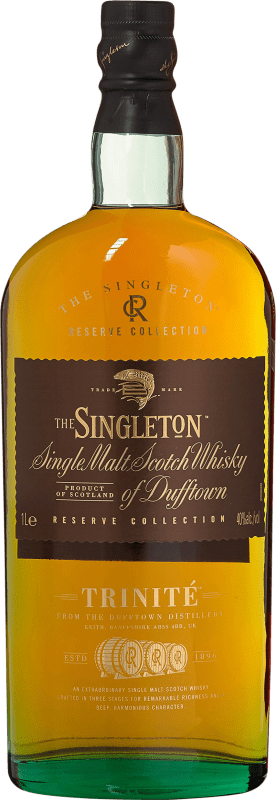 63,95 € Envio grátis | Whisky Single Malt The Singleton Trinite Reino Unido 1 L