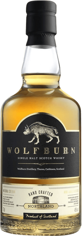 59,95 € Envoi gratuit | Single Malt Whisky Wolfburn Northland Royaume-Uni Bouteille 70 cl